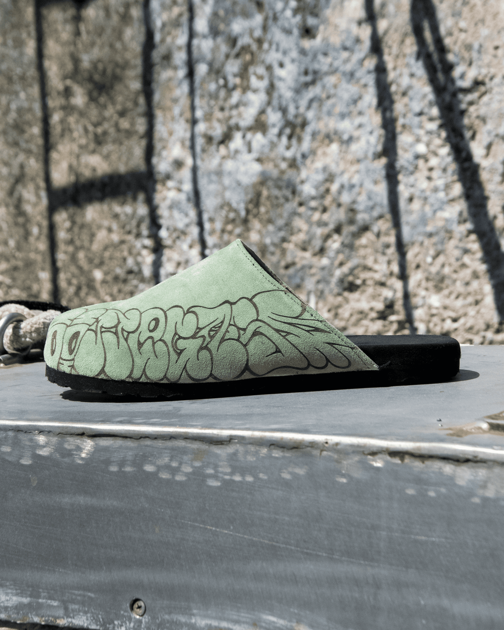 GRAFFITI SABOT - Mint