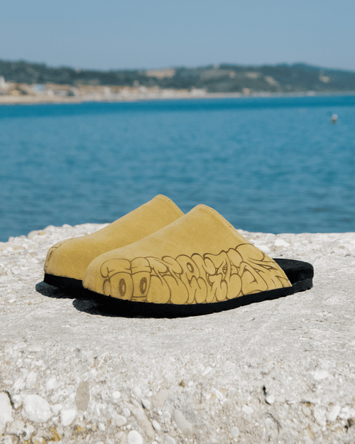 GRAFFITI SABOT - Sand