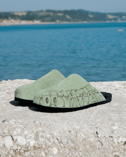 GRAFFITI SABOT - Mint