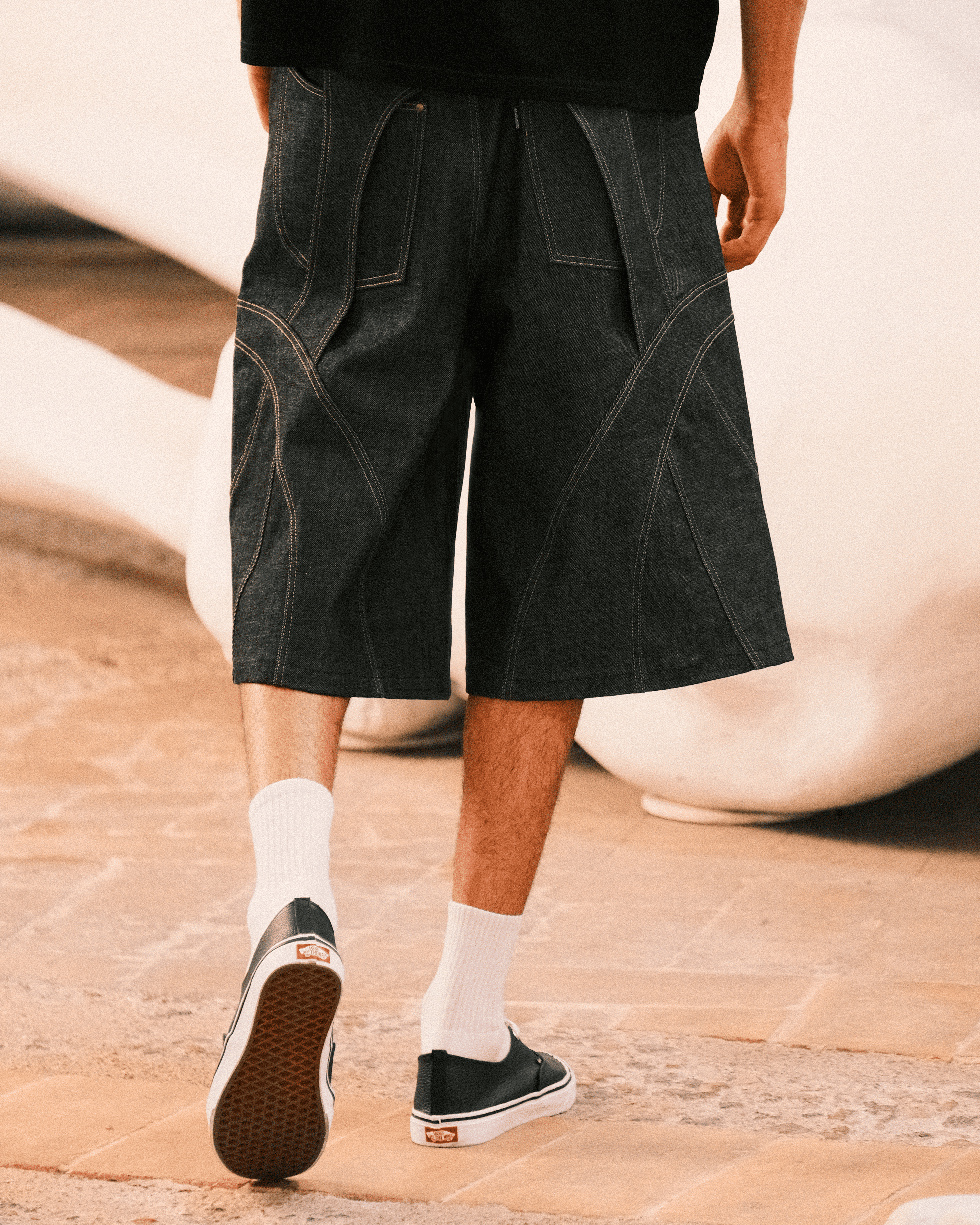 ATARI DENIM SHORTS