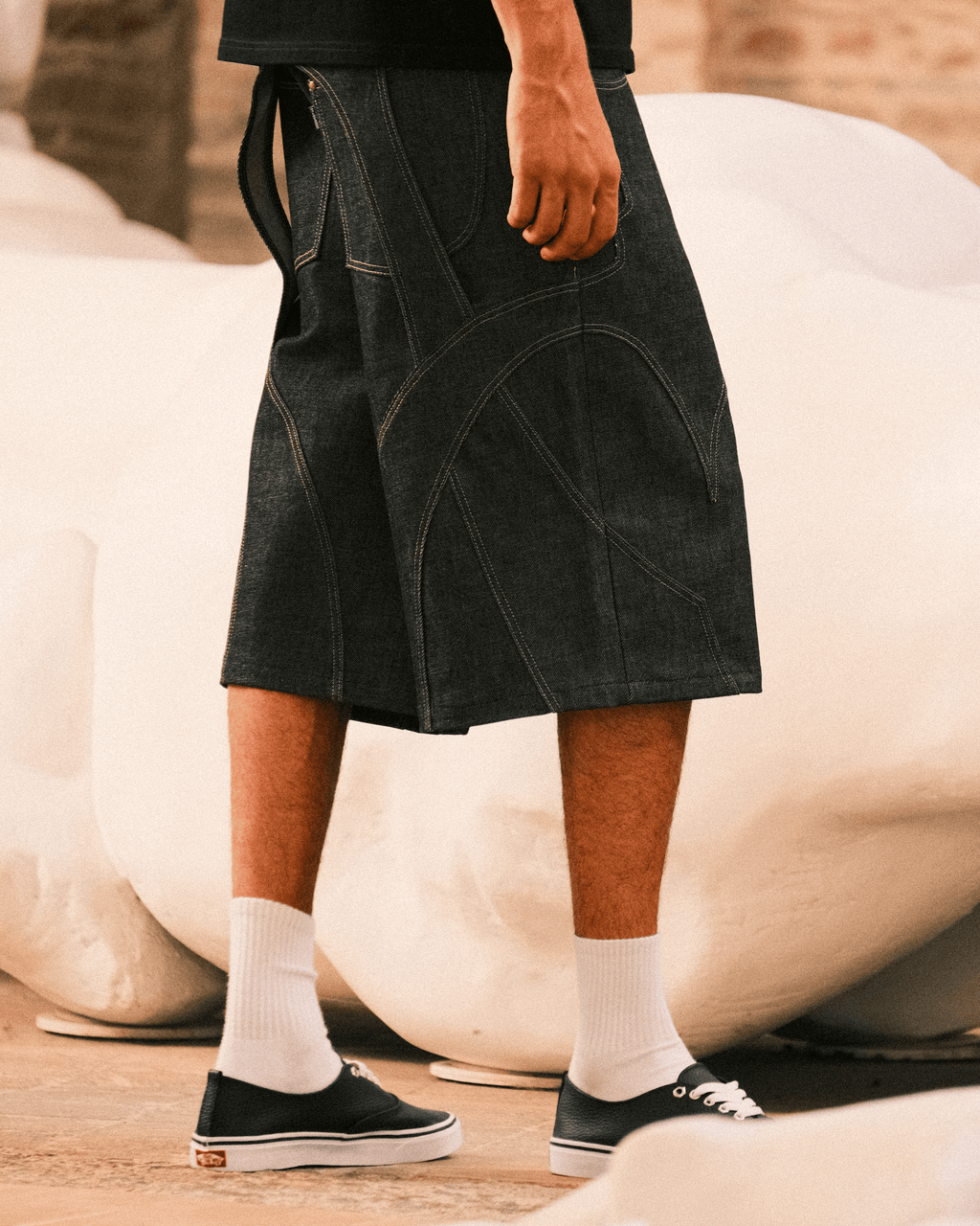 ATARI DENIM SHORTS